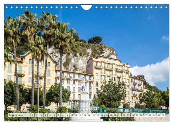 Produktbild: NIZZA Idyllische Impressionen (Wandkalender 2026 DIN A4 quer), CALVENDO Monatskalender