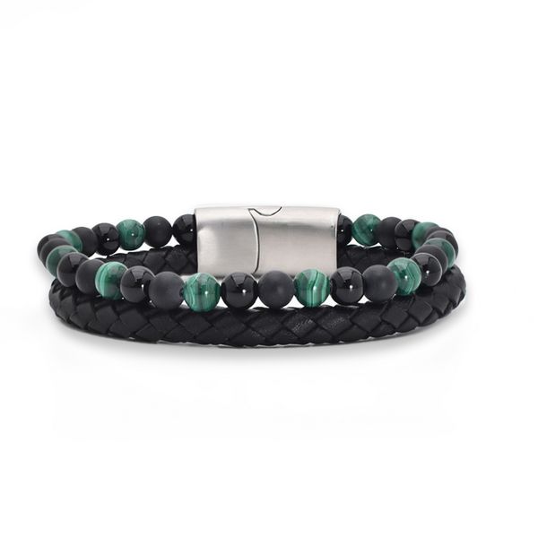 Produktbild: "Green Mamba" Fashion Bead Armband, J966-04