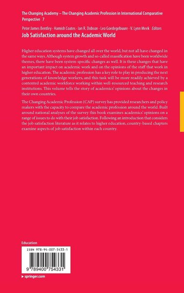 Produktbild: Job Satisfaction around the Academic World