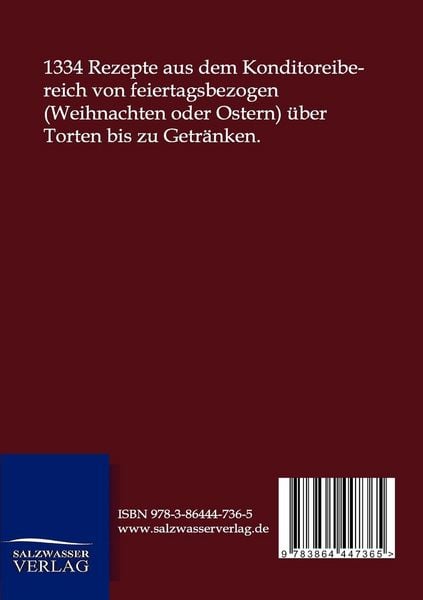 Produktbild: Gro&szlig;es Konditoreibuch