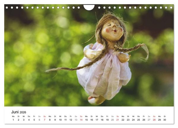 Produktbild: Tausendsch&ouml;n - handgeferigte Tonwesen (Wandkalender 2026 DIN A4 quer), CALVENDO Monatskalender