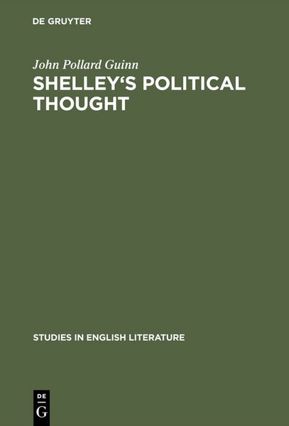 Produktbild: Shelley's political thought