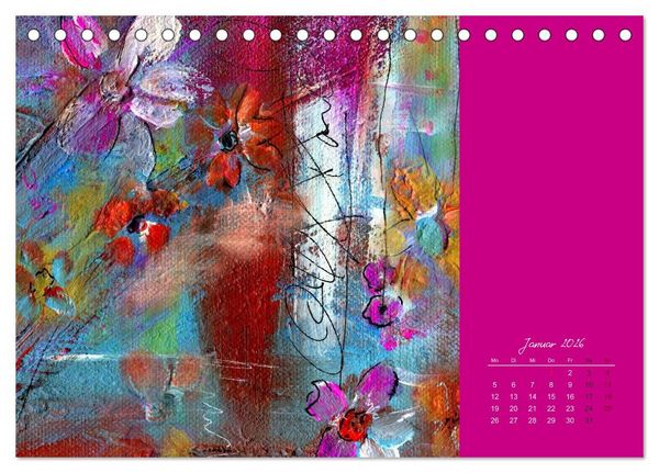 Produktbild: Blumenduft (Tischkalender 2026 DIN A5 quer), CALVENDO Monatskalender