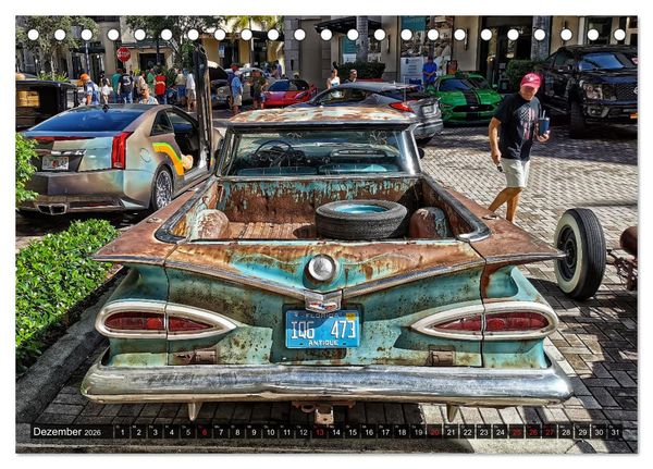 Produktbild: American Hot Rod (Tischkalender 2026 DIN A5 quer), CALVENDO Monatskalender