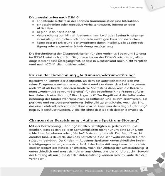 Produktbild: Autismus-Spektrum-St&ouml;rung in der Schule