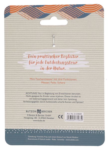 Produktbild: Mini-Taschenmesser - Entdecke Gottes bunte Welt