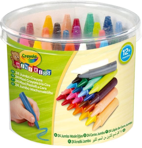 Crayola Mini Kids 24 Jumbo Wachsmalstifte