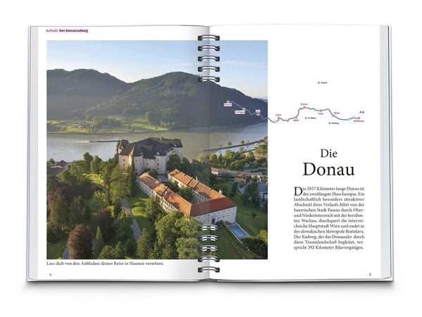 Produktbild: KOMPASS Radreisef&uuml;hrer Donauradweg &Ouml;sterreich