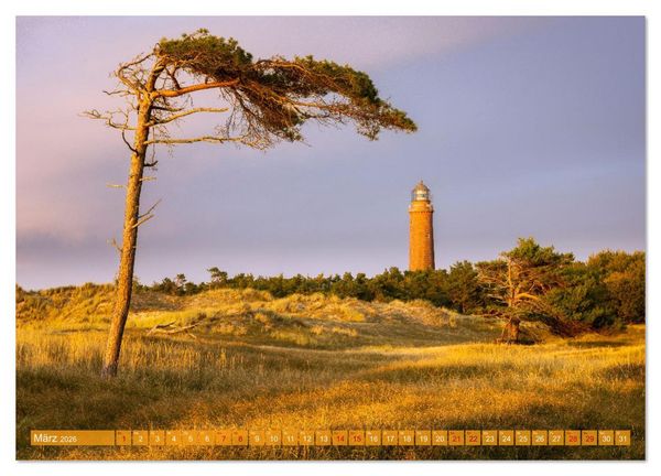 Produktbild: Fischland-Dar&szlig;-Zingst Impressionen einer Halbinsel (Wandkalender 2026 DIN A4 quer), CALVENDO Monatskalender