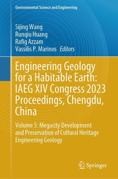 Produktbild: Engineering Geology for a Habitable Earth: IAEG XIV Congress 2023 Proceedings, Chengdu, China