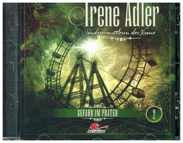 Produktbild: Irene Adler - Gefahr im Prater, 1 Audio-CD