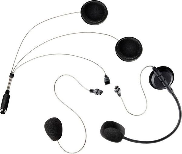 Produktbild: Albrecht COHS Universal-Headset 41932 Headset mit Mikrofon Passend f&uuml;r (Helmtyp) Integralhelm, Jethelm