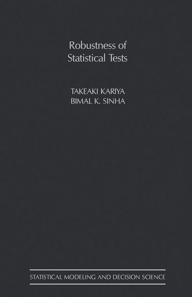 Produktbild: Robustness of Statistical Tests