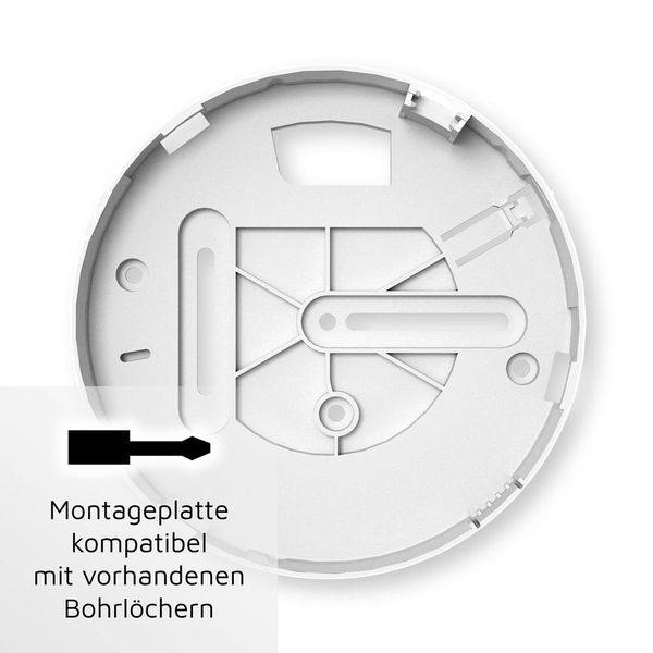 Produktbild: Ei Electronics Ei650 Rauchwarnmelder inkl. 10 Jahres-Batterie batteriebetrieben