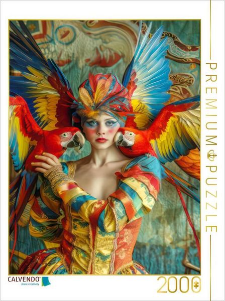 Produktbild: CALVENDO Puzzle Zirkus-Phantasien | 2000 Teile Lege-Gr&ouml;&szlig;e 90x67cm Foto-Puzzle f&uuml;r gl&uuml;ckliche Stunden