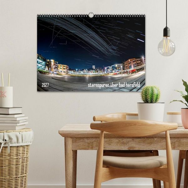Produktbild: Sternspuren &uuml;ber Bad Hersfeld (Wandkalender 2027 DIN A3 quer), CALVENDO Monatskalender