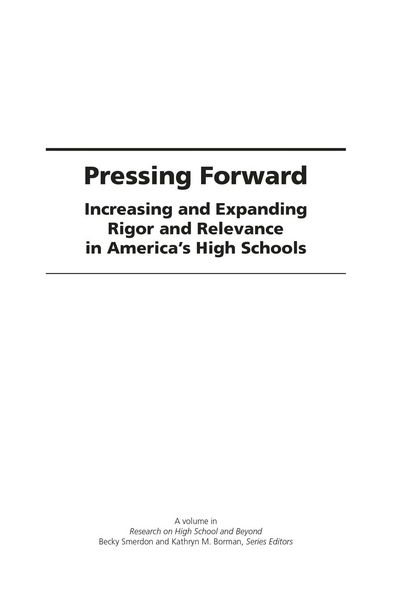 Produktbild: Pressing Forward