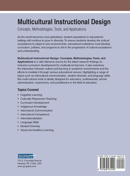 Produktbild: Multicultural Instructional Design
