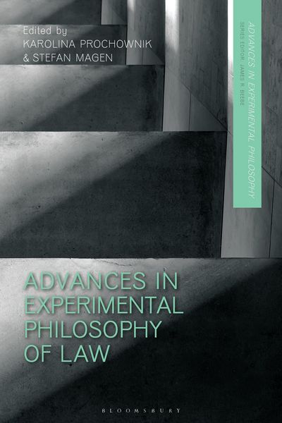 Produktbild: Advances in Experimental Philosophy of Law