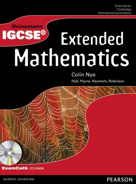 Produktbild: Heinemann Igcse Extended Mathematics Student Book with Exam Caf&eacute; CD
