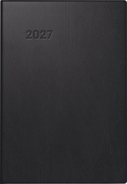 Produktbild: BRUNNEN 1072311907 Taschenkalender Mod. 723 2027 A7, Kunststoff, schwarz