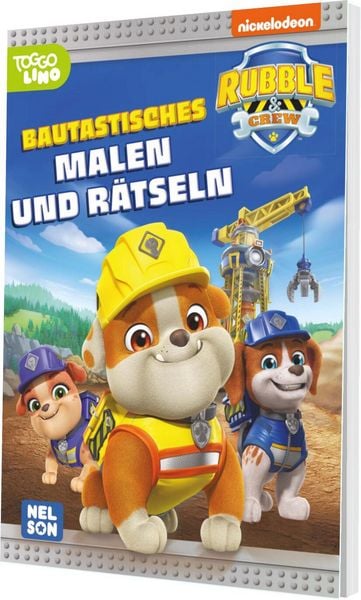 Produktbild: Rubble & Crew: Bautastisches Malen und R&auml;tseln