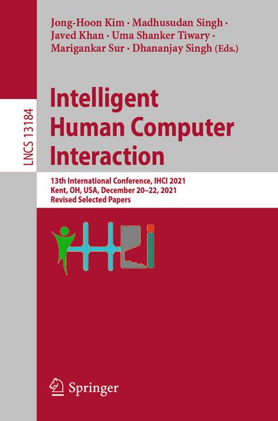Produktbild: Intelligent Human Computer Interaction