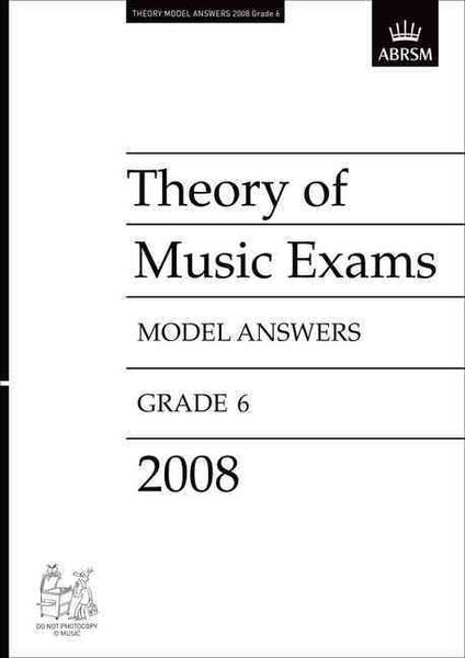 Produktbild: Theory of Music Exams Model Answers Grade 6