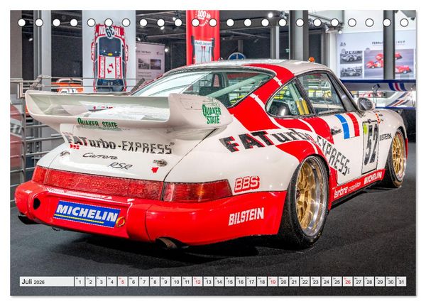 Produktbild: Nationales Auto Museum, Faszination auf R&auml;dern (Tischkalender 2026 DIN A5 quer), CALVENDO Monatskalender