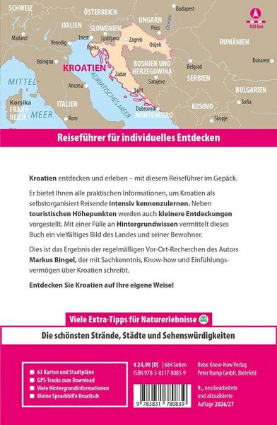 Produktbild: Reisef&uuml;hrer Kroatien