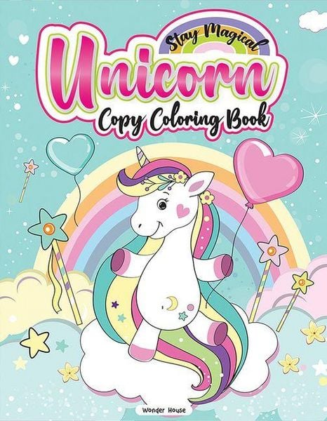 Produktbild: Stay Magical Unicorn Copy Coloring Book: Fun Activity Books for Children