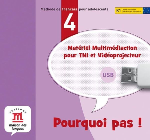 Produktbild: Pourquoi pas! 4. Guide pedagogique : M&eacute;thode de Fran&ccedil;ais