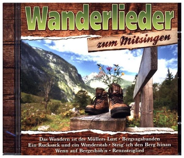 Produktbild: Wanderlieder zum Mitsingen