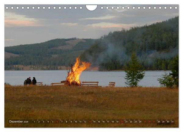 Produktbild: Mongolei - weites Land (Wandkalender 2026 DIN A4 quer), CALVENDO Monatskalender