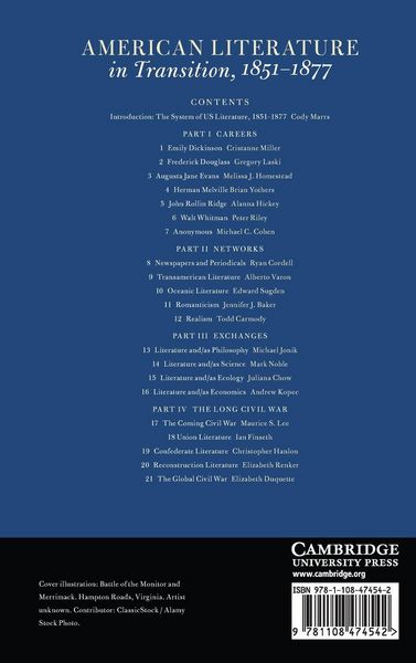 Produktbild: American Literature in Transition, 1851-1877