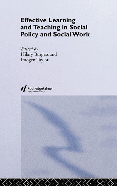 Produktbild: Effective Learning and Teaching in Social Policy and Social Work