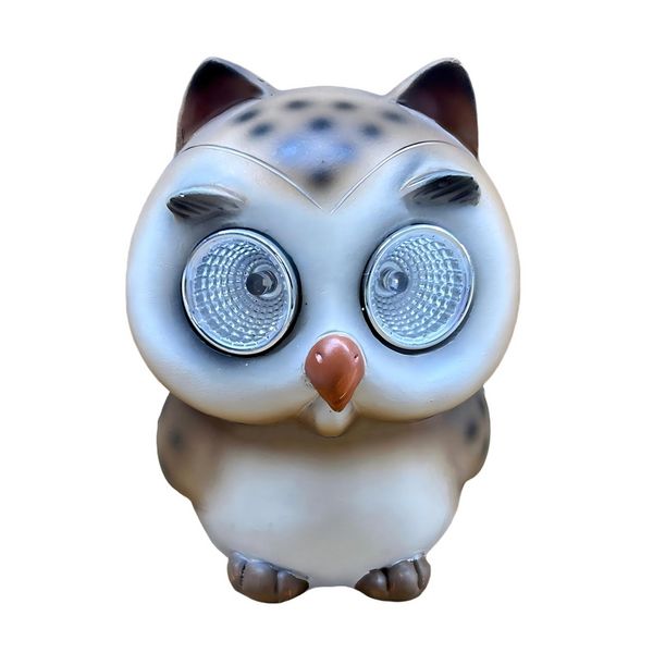 HTI-Living Solardekoleuchte Eule Solardekoleuchte Eule