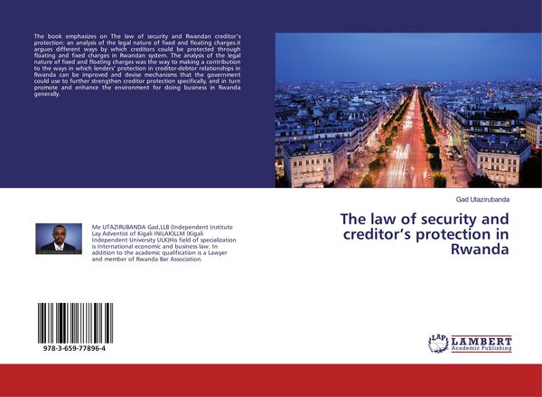 Produktbild: The law of security and creditor's protection in Rwanda