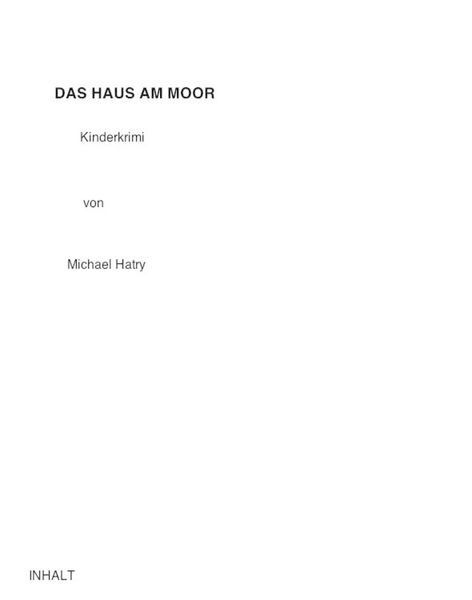 Produktbild: Das Haus am Moor