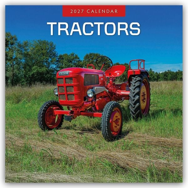 Produktbild: Tractors &ndash; Traktoren 2027 &ndash; 16-Monatskalender