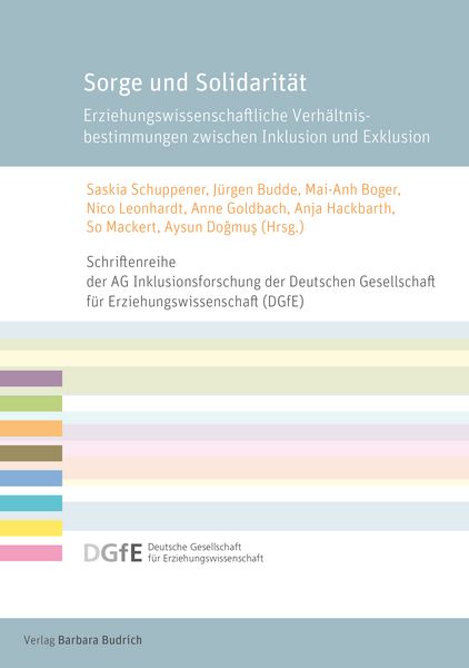 Produktbild: Sorge und Solidarit&auml;t