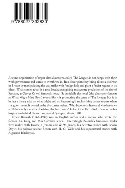 Produktbild: THE SECRET OF THE LEAGUE (Political Dystopia)