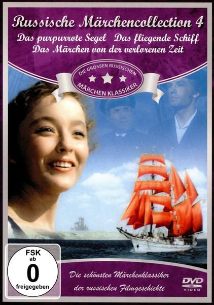 Produktbild: Russische M&auml;rchen Collection 4 - Das purpurrote Segel / Das fliegende Schiff / Das M&auml;rchen von der verlorenen Zeit [3 DVDs]