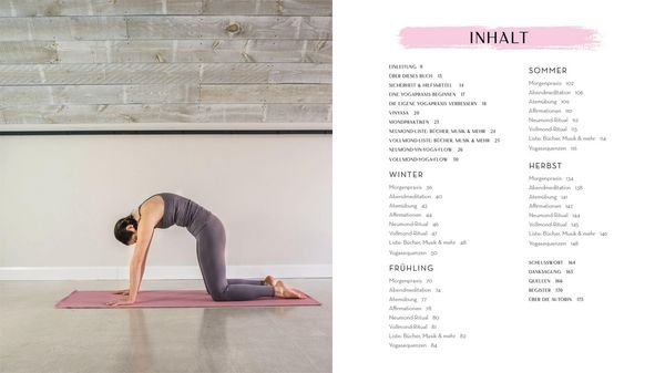 Produktbild: Mit Yoga durchs Jahr