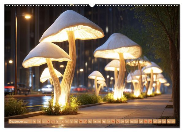 Produktbild: Vegitecture. Fotorealistische Visionen architektonischer Details (hochwertiger Premium Wandkalender 2027 DIN A2 quer), Kunstdruck in Hochglanz
