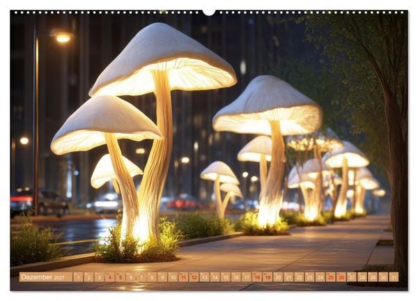 Produktbild: Vegitecture. Fotorealistische Visionen architektonischer Details (Wandkalender 2027 DIN A2 quer), CALVENDO Monatskalender