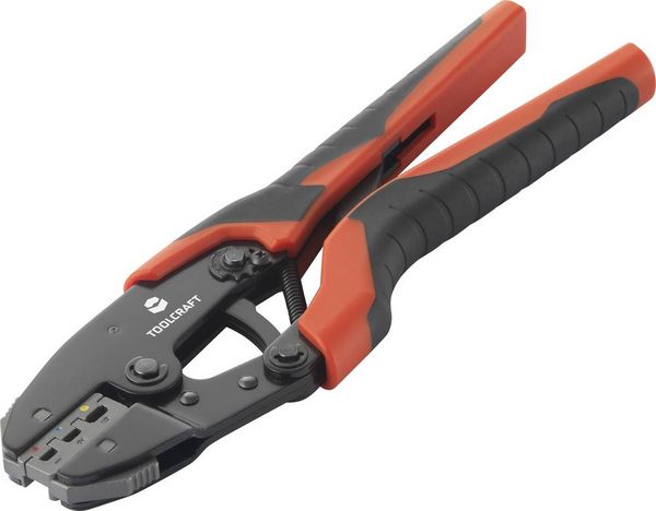 Produktbild: TOOLCRAFT HJ540168BC-A1A5 TO-7104990 Crimpzangen-Set 168teilig Schrumpfverbinder, Pressverbinder 0.5 bis 8mm&sup2; Inkl