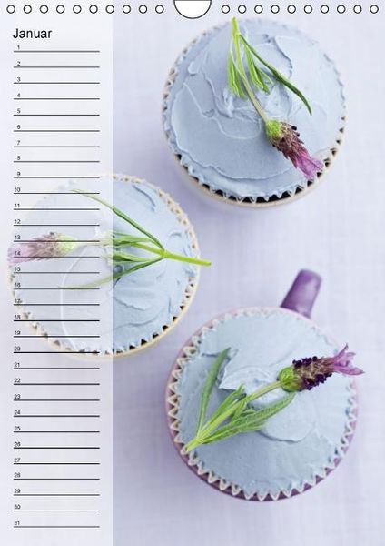 Produktbild: Geb&auml;ck-Couture K&uuml;chenplaner (Wandkalender immerw&auml;hrend DIN A4 hoch)