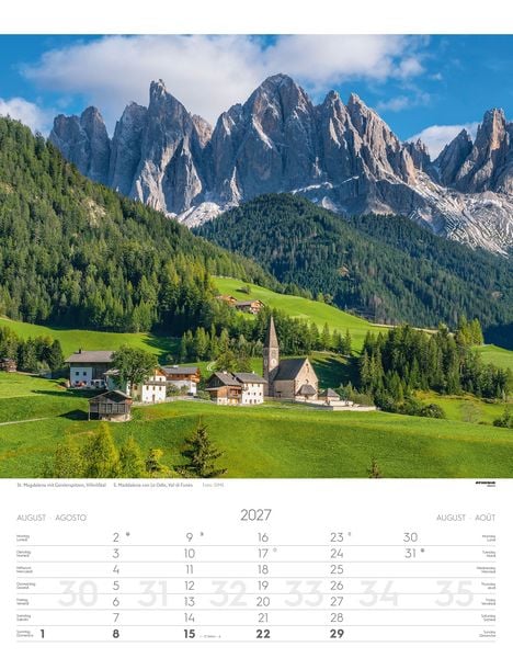 Produktbild: S&uuml;dtirol Kalender 2027