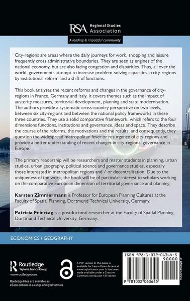 Produktbild: Governance and City Regions